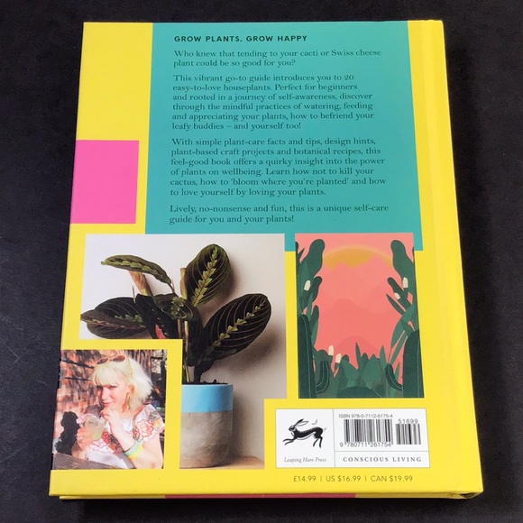 Hi Cacti Growing Houseplants & Happiness boho plant book Sabina Palermo Colorful - Picture 4 of 10